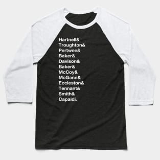 12 Doctors Baseball T-Shirt